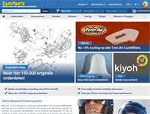 Tablet Screenshot of easyparts.be