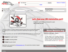 Tablet Screenshot of easyparts.com