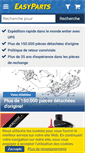 Mobile Screenshot of easyparts.fr