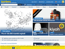 Tablet Screenshot of easyparts.it